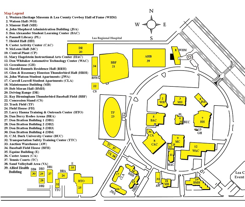 Campus Map 2018 1 